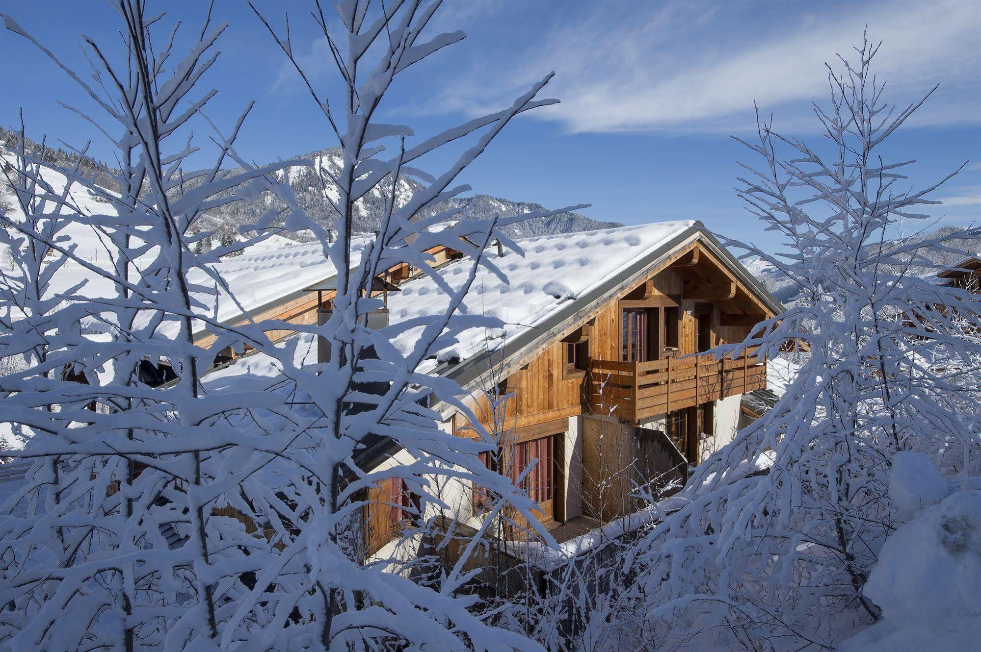 Residence Nemea Les Chalets Des Evettes Flumet Dış mekan fotoğraf