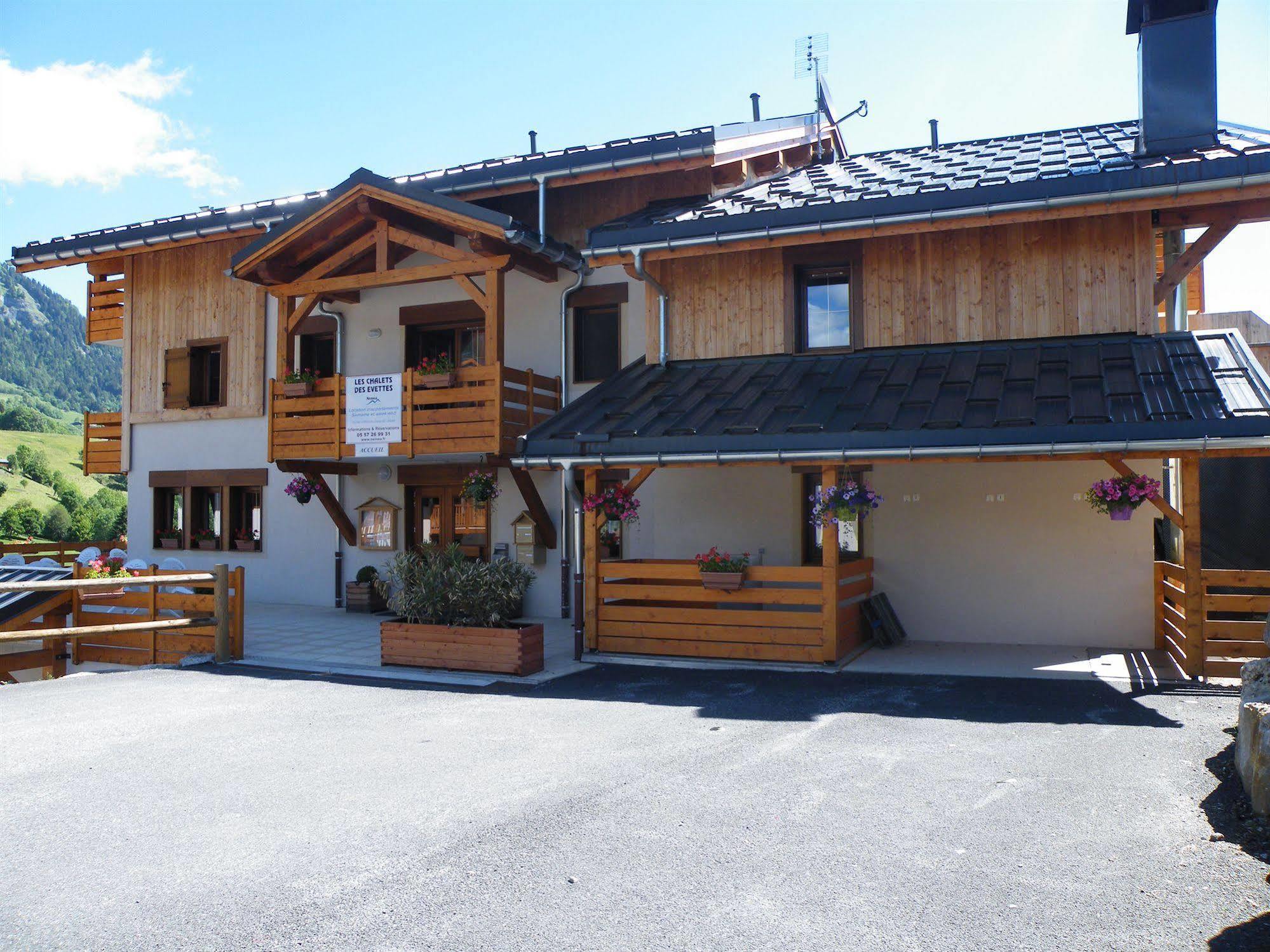 Residence Nemea Les Chalets Des Evettes Flumet Dış mekan fotoğraf