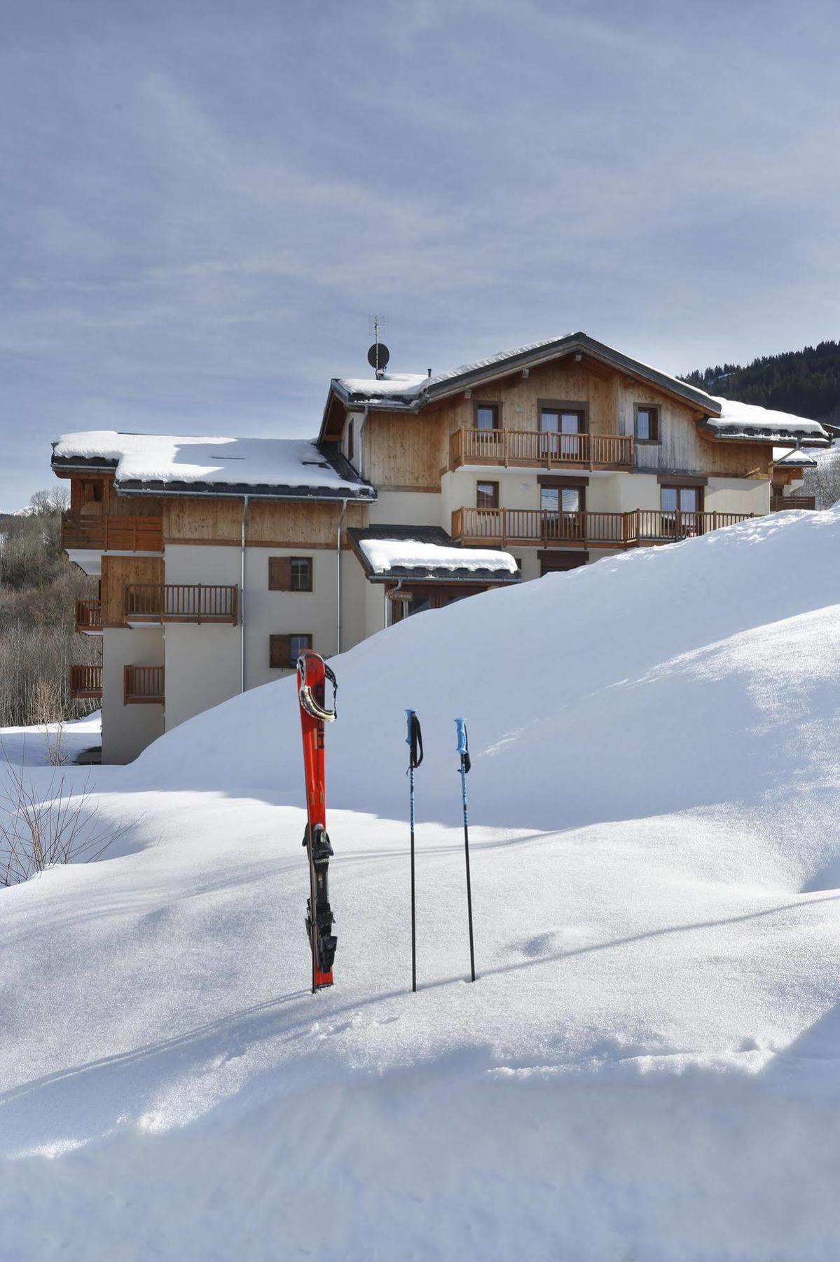 Residence Nemea Les Chalets Des Evettes Flumet Dış mekan fotoğraf