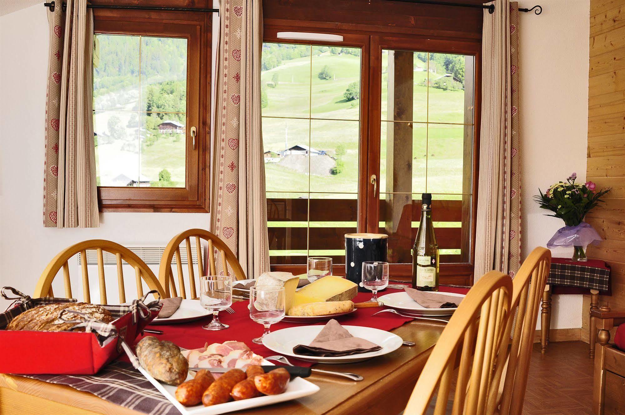Residence Nemea Les Chalets Des Evettes Flumet Dış mekan fotoğraf