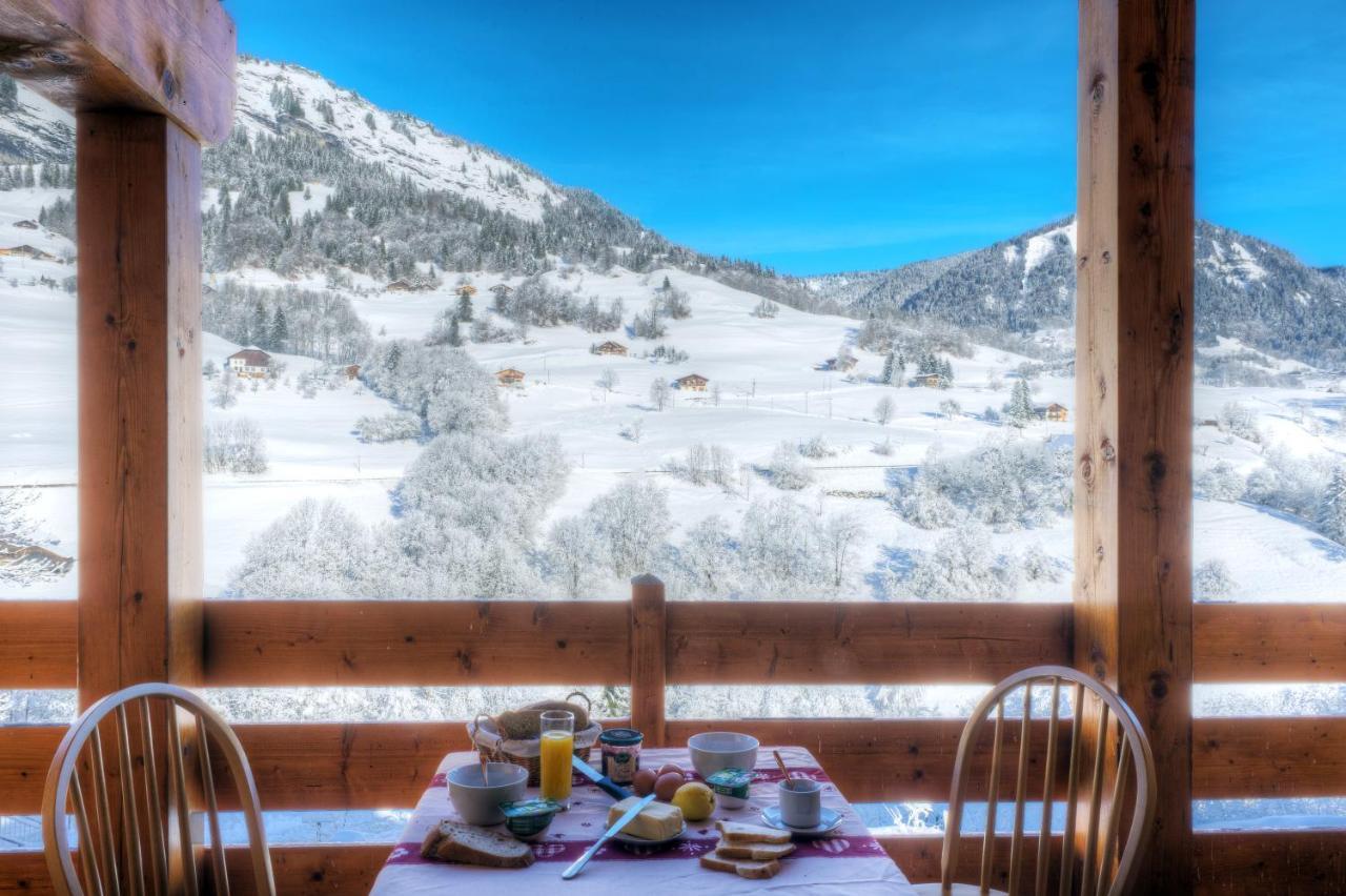 Residence Nemea Les Chalets Des Evettes Flumet Dış mekan fotoğraf